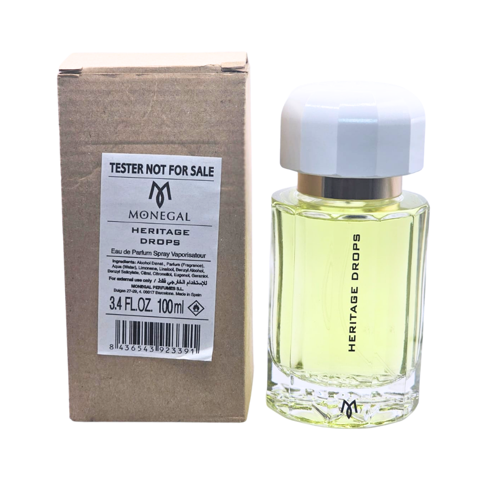 Ramon Monegal Heritage Drops Eau de Parfum Spray 100ml Tester