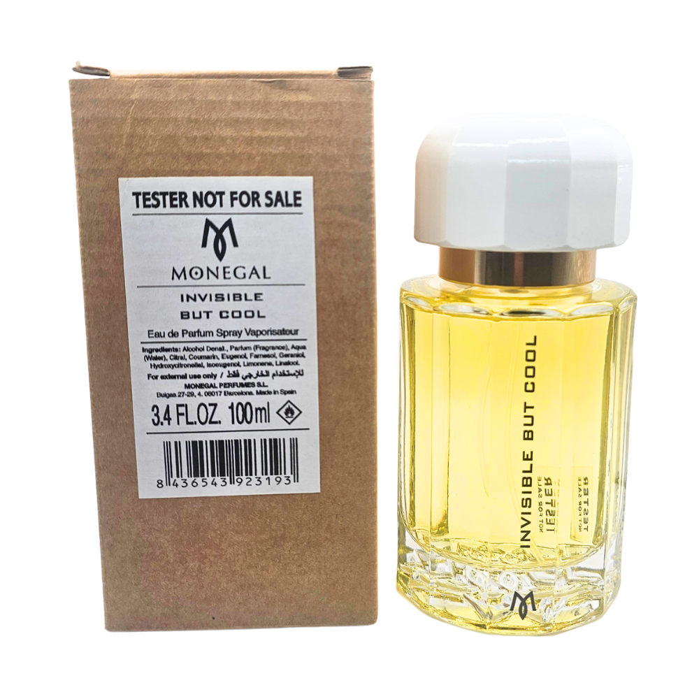 Ramon Monegal Invisible But Cool Eau de Parfum Spray 100ml Tester