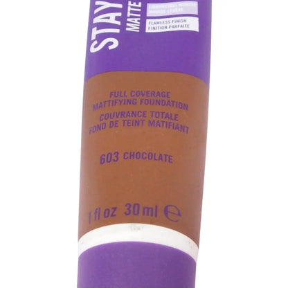 Rimmel Stay Matte Foundation 30ml - 603 Chocolate