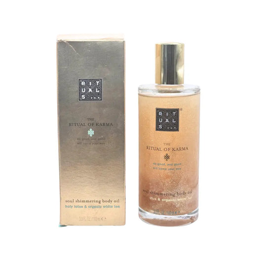 Rituals The Ritual of Karma Soul Shimmering Body Oil 100ml Damaged Box