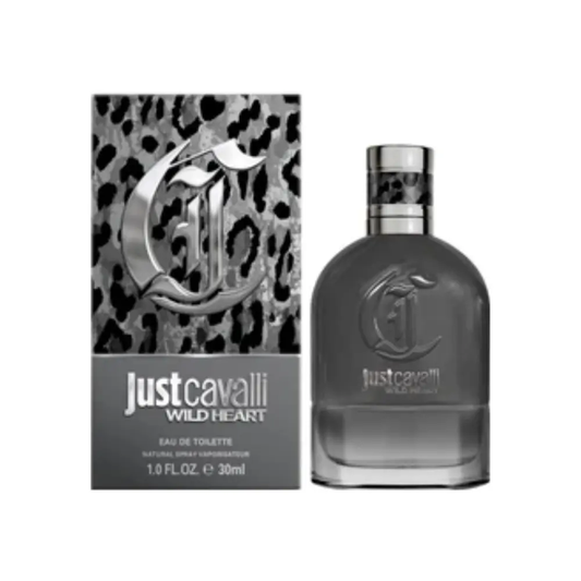 Roberto Cavalli Just Cavalli for Him Wild Heart Eau de Toilette Spray 30ml Roberto Cavalli