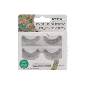 Royal Cosmetics Natural Look Eyelashes with Adhesive - Style 120 Royal Cosmetics