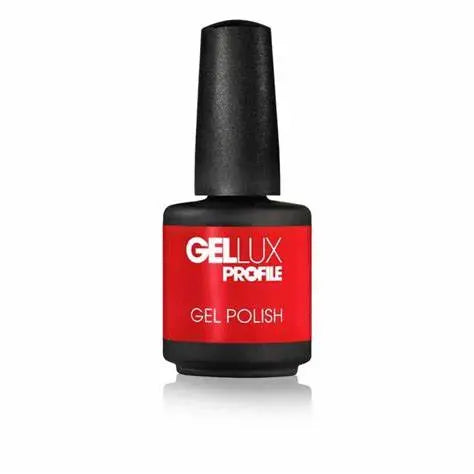 Salon System Gellux Gel Polish 15ml - Devil Red Salon System