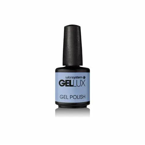 Salon System Gellux Gel Polish 15ml - Stoney Blue Salon System