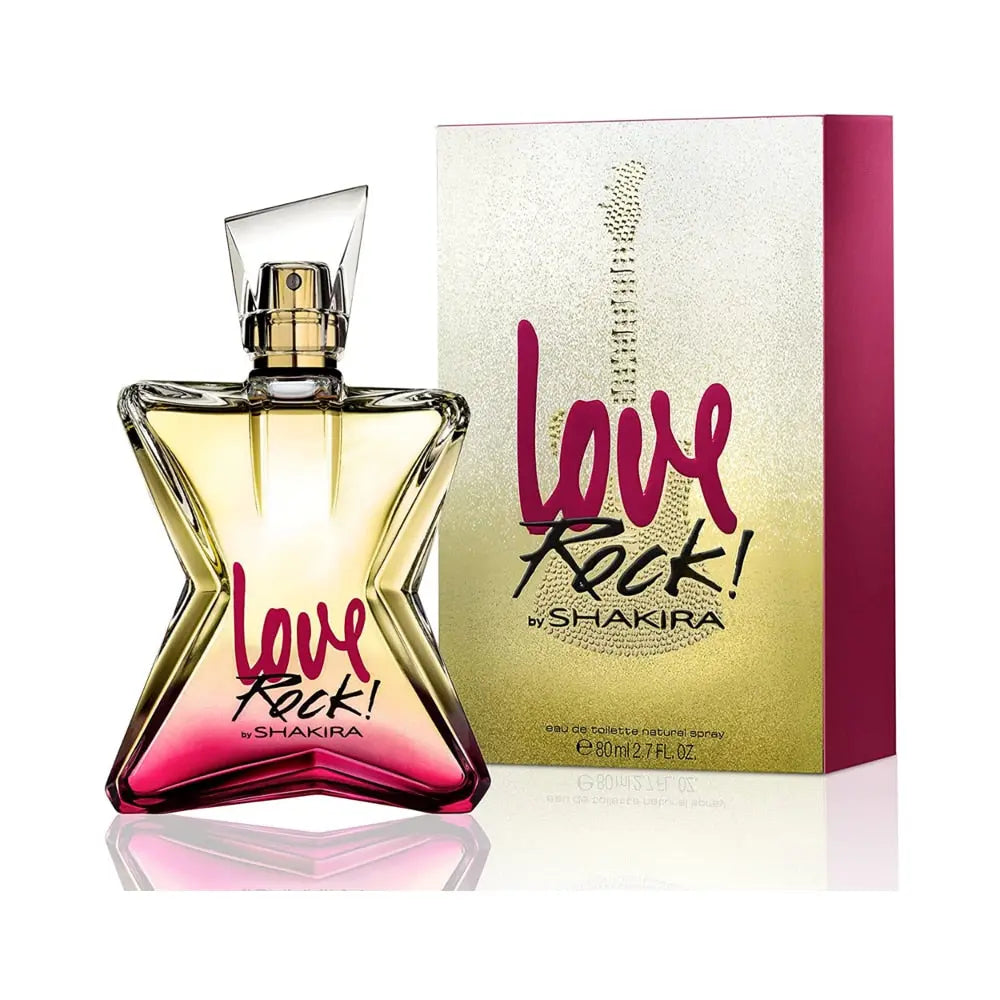 Shakira Love Rock Eau de Toilette Spray 80ml - The Beauty Store