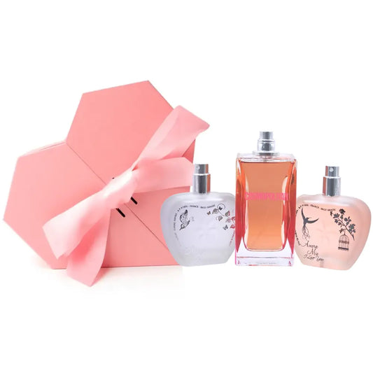 TBS Love Perfume Bundle 3 x 100ml EDP Spray + FREE Gift Box