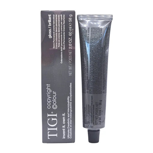 TIGI Copyright Colour Gloss Permanent Creme Haircolour 60ml/58g - 4/53 Mahogany Golden Brown Tigi