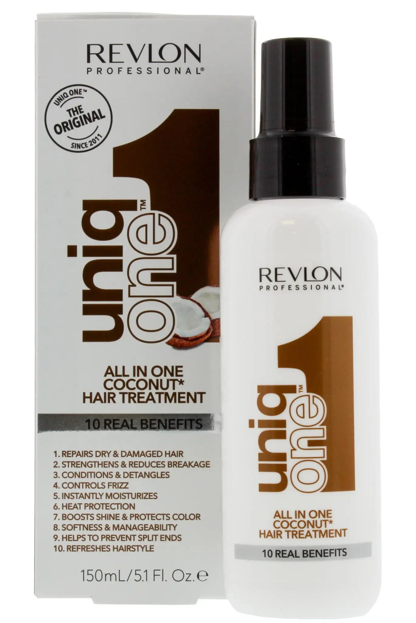 REVLON UNIQ ONE 150ML HAIR TREATMENT COCONUT - Pack of 12 Revlon