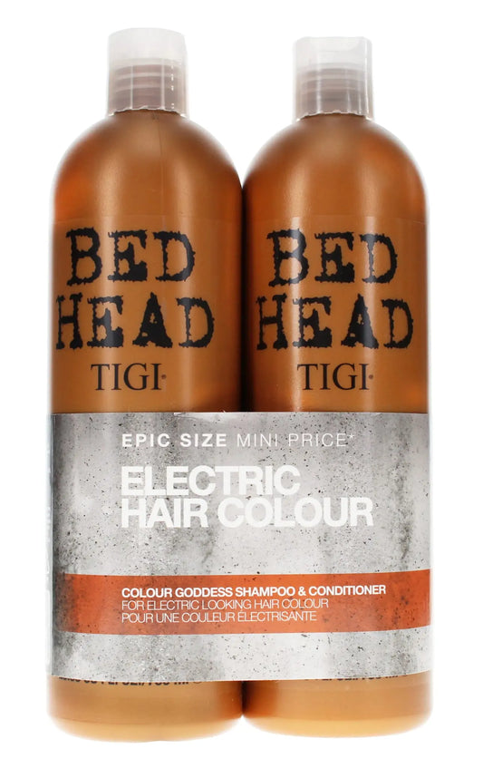 TIGI BED HEAD 2X750ML DUO SHAMPOO & CONDITIONER COLOUR GODDESS - Pack of 6