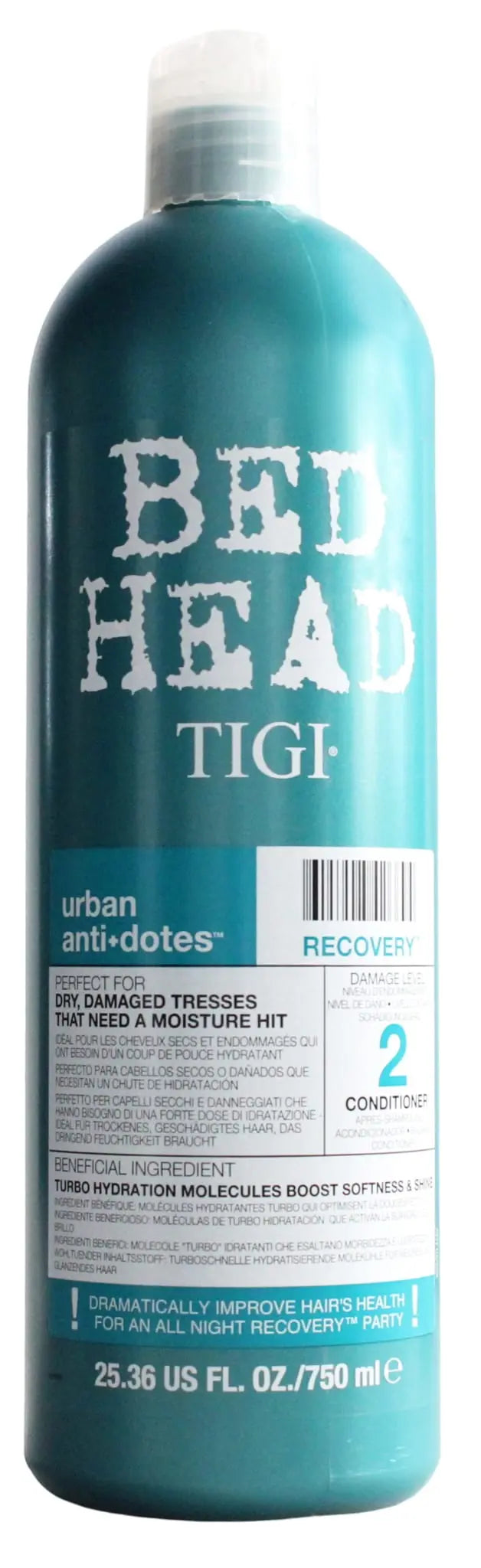 TIGI BED HEAD 750ML CONDITIONER RECOVERY - Pack of 12