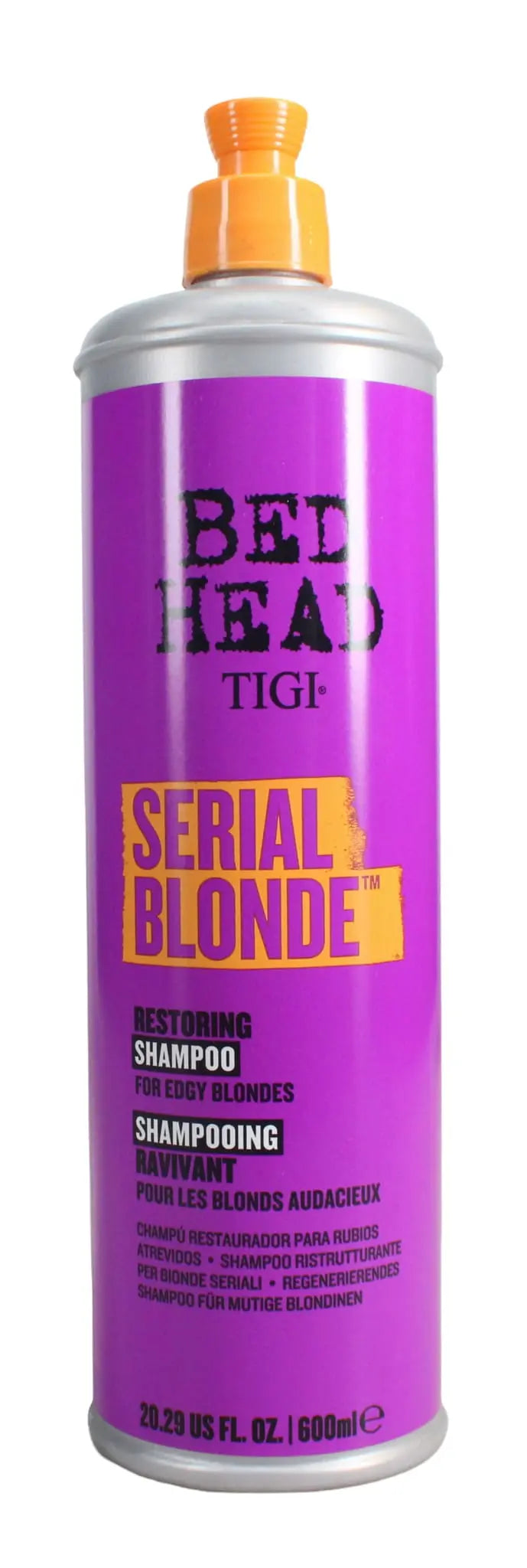 TIGI BED HEAD 600ML S/POO SERIAL BLONDE - Pack of 6