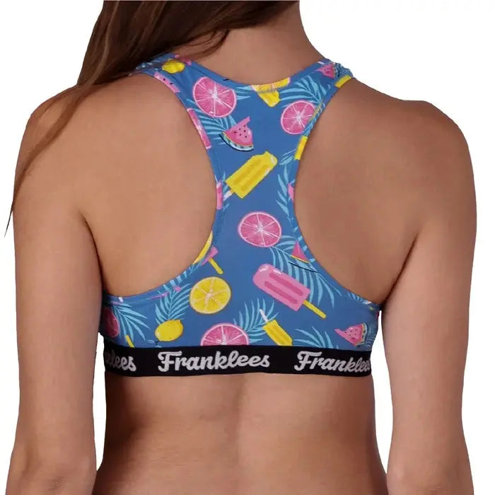 Franklees Women's Tropic Fruits Racerback Bralette - XXL The Beauty Store