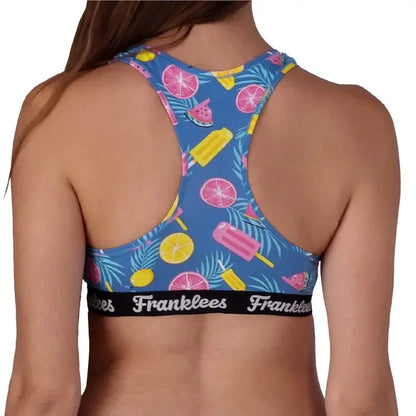 Franklees Women's Tropic Fruits Racerback Bralette - XXL The Beauty Store