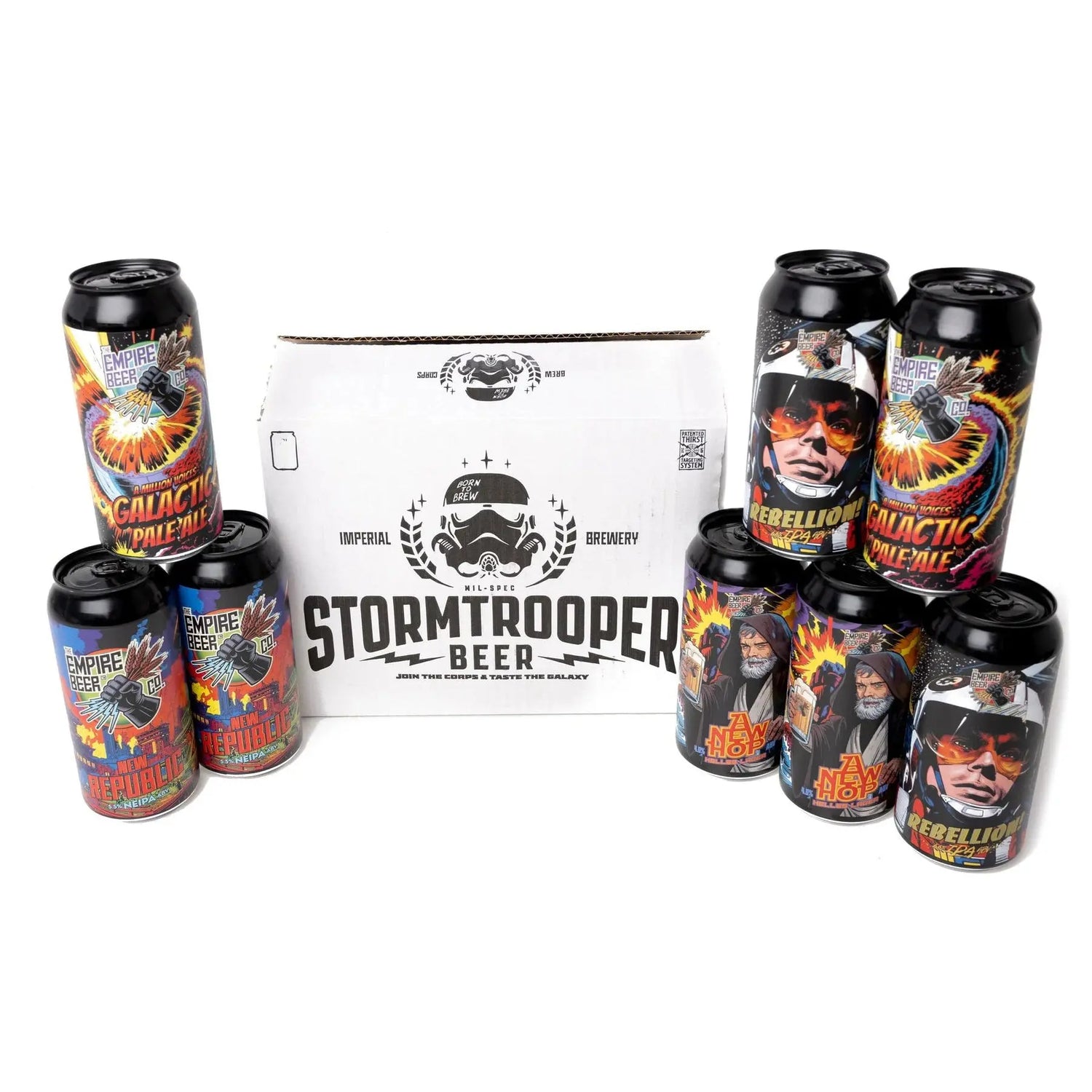 The Empire Beer Co. Stormtrooper 8 x 440ml Craft Ale Sampler Pack The Empire Beer Co.