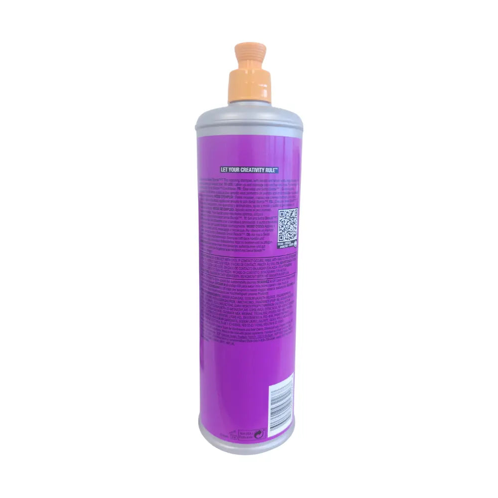 Tigi Bed Head Serial Blonde Restoring Shampoo for Edgy Blondes 600ml Tigi