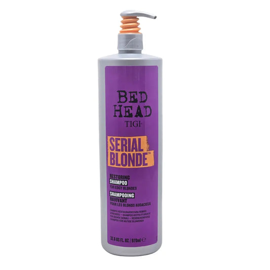 Tigi Bed Head Serial Blonde Shampoo for Damaged Blonde Hair 970ml Tigi