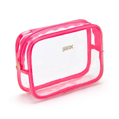 transparent makeup bag