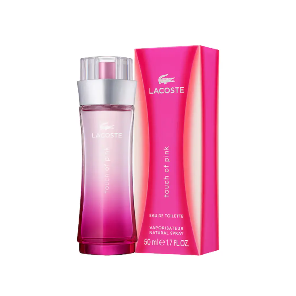 Lacoste Touch of Pink Eau de Toilette Spray 50ml for Her Lacoste