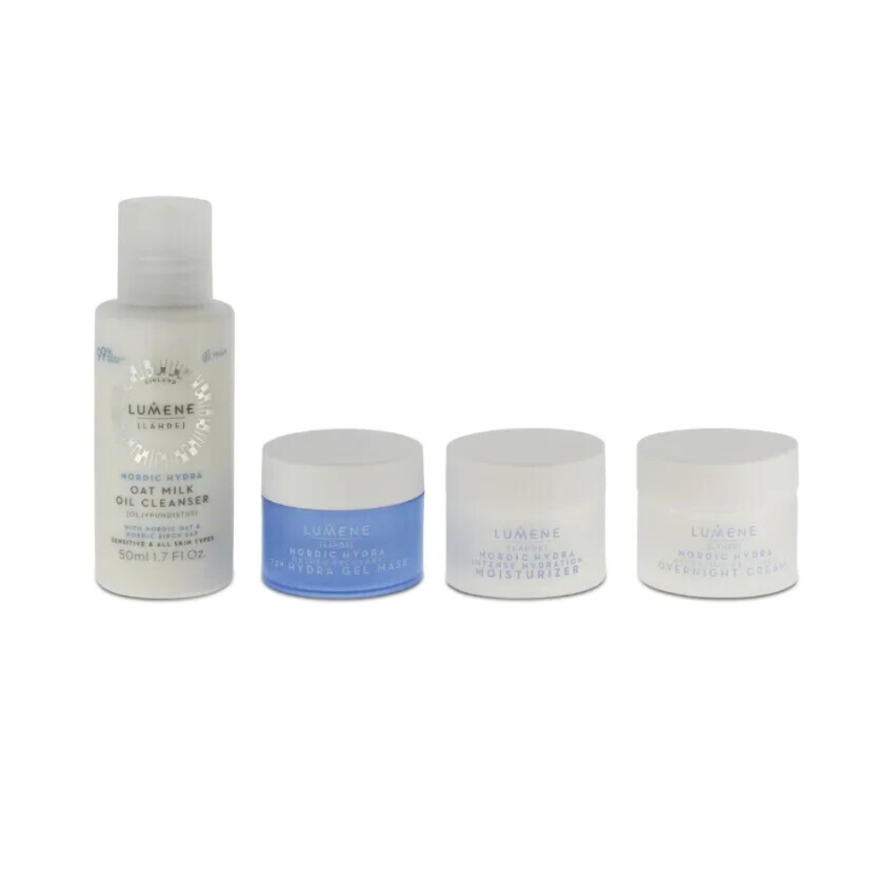 Lumene Nordic Hydra Hydration Essentials Travel & Trial Skincare Gift Set
