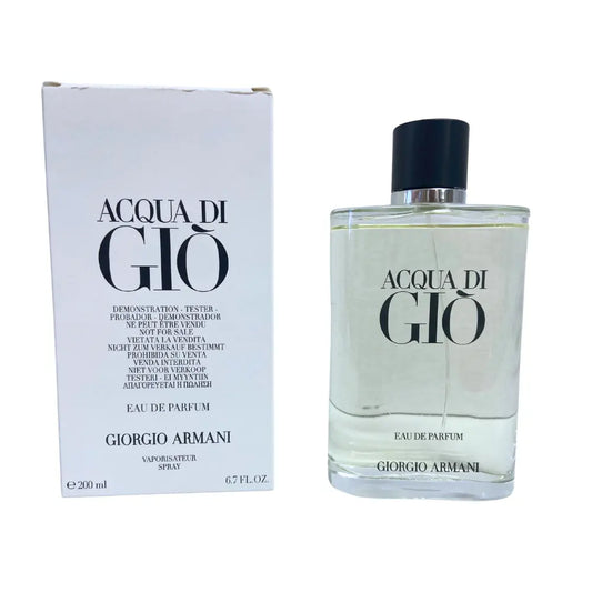 Armani Acqua di Gio Pour Homme Eau de Parfum Spray 200ml Tester Armani