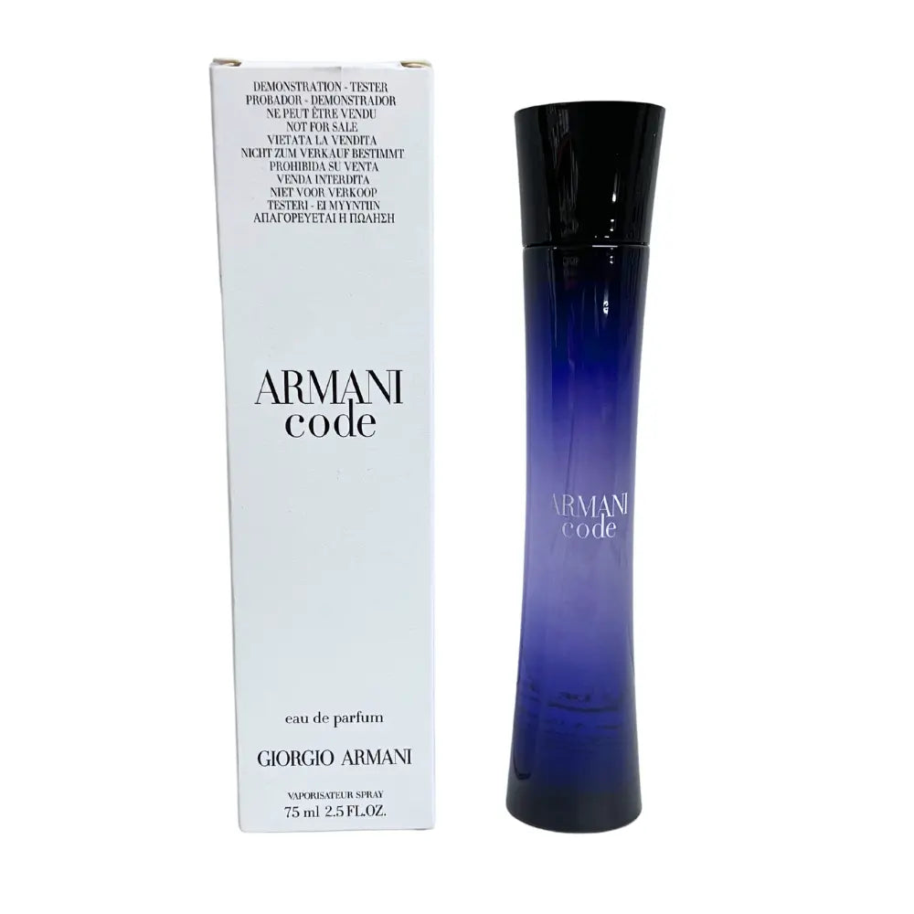 Armani Code Pour Femme Eau de Parfum Spray 75ml Tester Armani