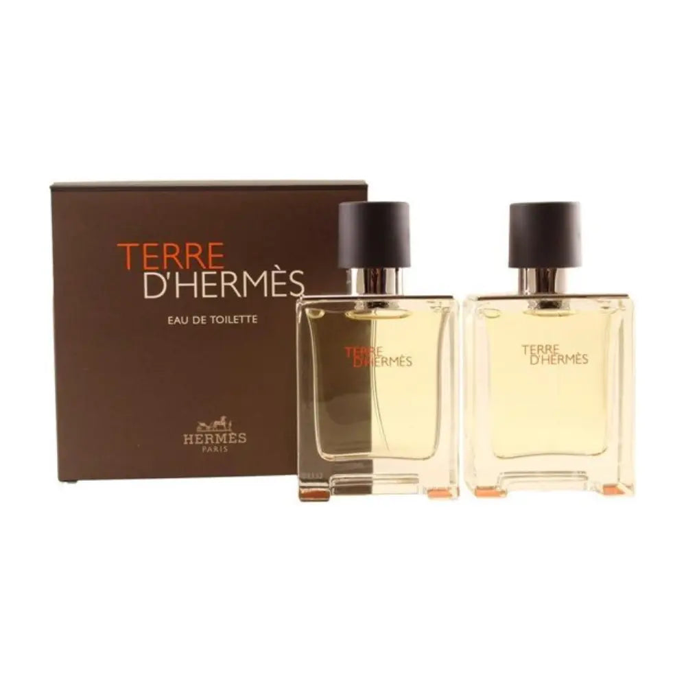 Terre d Eau de Toilette Spray 2 x Duo Set