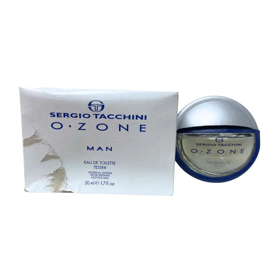 Sergio Tacchini Ozone Man Eau de Toilette Spray 50ml Tester Sergio Tacchini