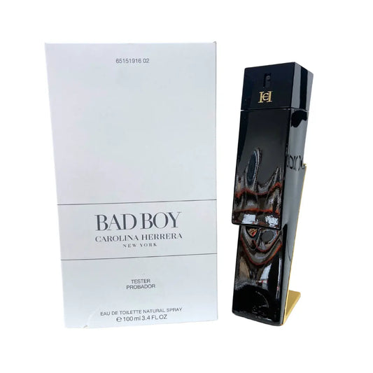 Carolina Herrera Bad Boy Eau de Toilette Spray 100ml Tester Carolina Herrera