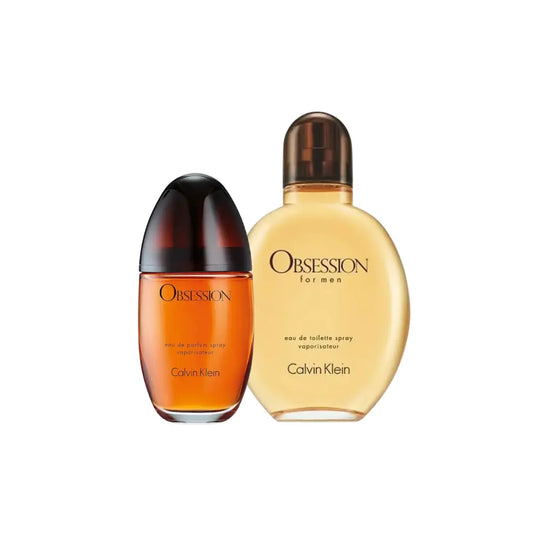 Calvin Klein Obsession Bundle for Him EDT 125ml + for Her EDP 100ml 10% OFF WITH CODE OBESSION10