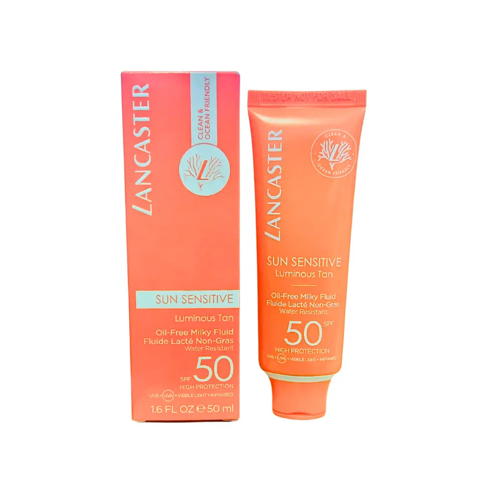 Lancaster Sun Sensitive Luminous Tan Oil-Free Milky Fluid SPF50 50ml Tester Lancaster
