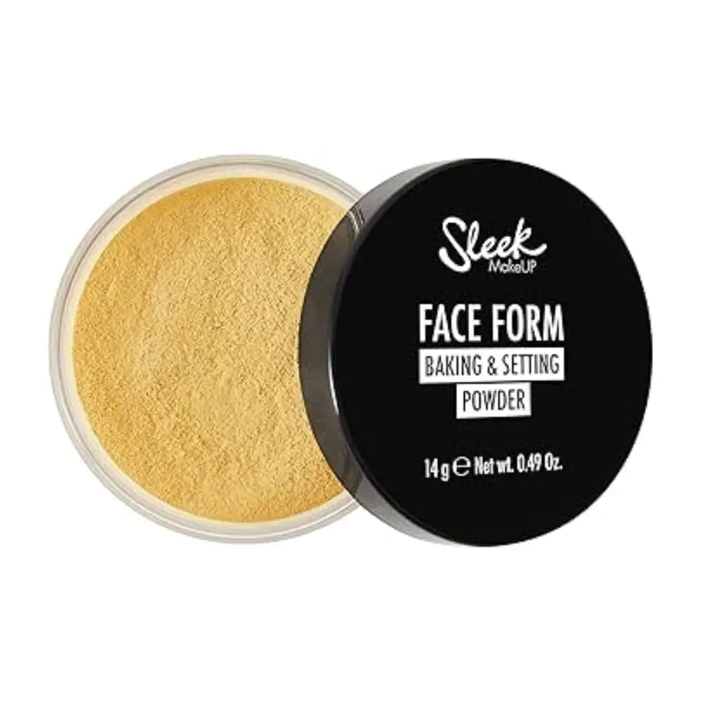 Sleek Face Form Baking & Setting Powder Loose Powder Shade Banana Sleek Makeup