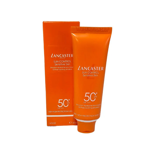 Lancaster Sun Control Sensitive Skin Oil-Free Soothing Emulsion SPF 50 50ml Tester Lancaster