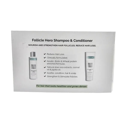 Kera Health Follicle Hero Shampoo & Conditioner Carded Samples