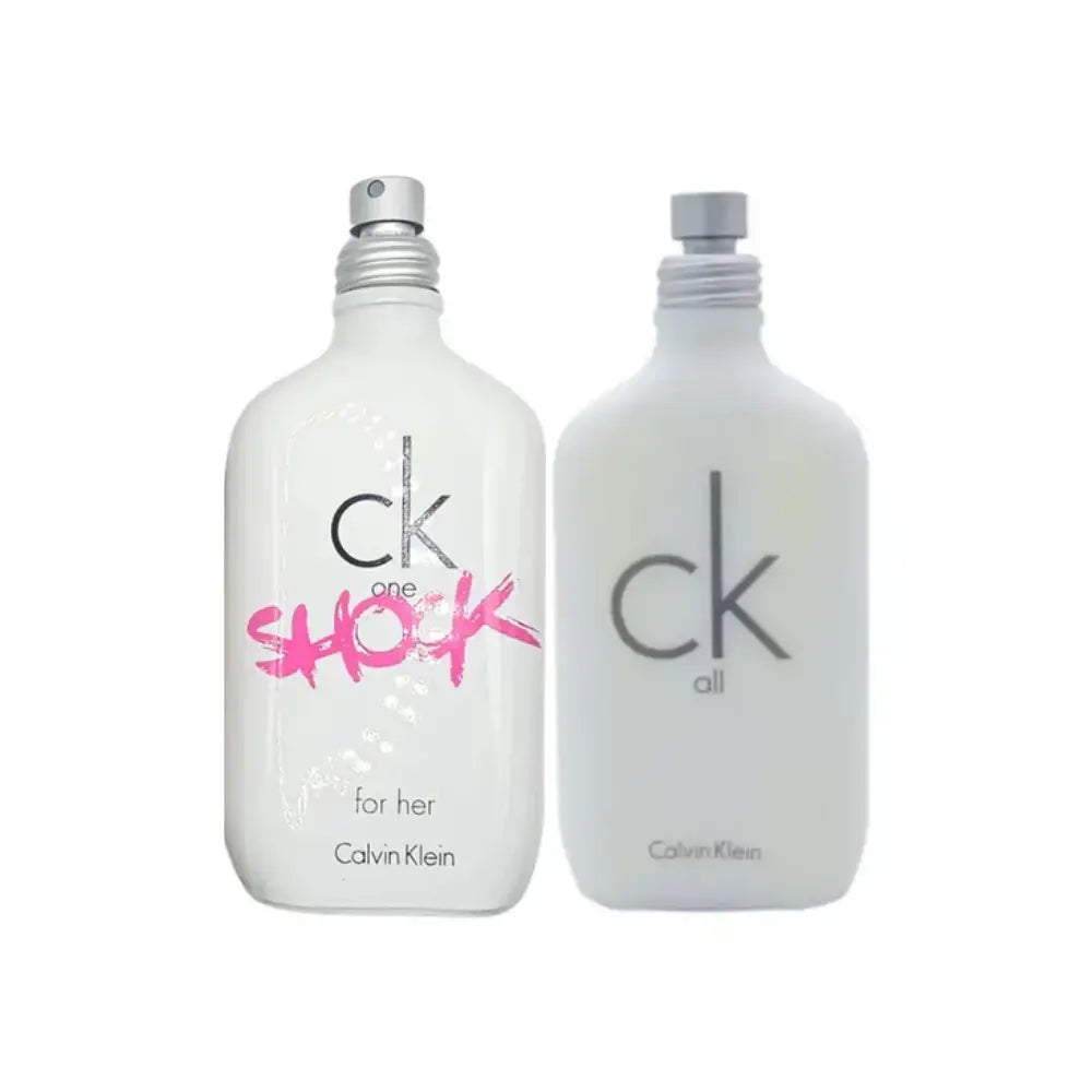Calvin Klein CK One Shock for Her 100ml + CK All Unisex 100ml Tester Bundle Calvin Klein