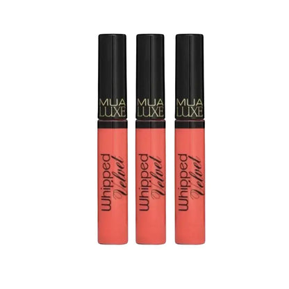 Make Up Academy MUA Luxe Whipped Velvet Lip Gloss - Chichi PACK OF 3