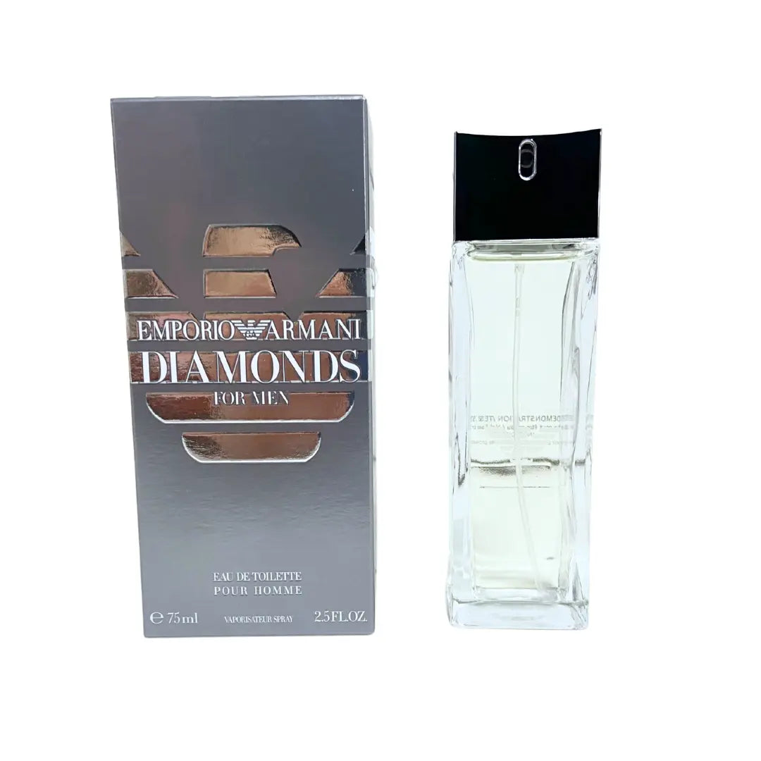 Armani Diamonds for Men Eau de Toilette Spray 75ml Tester Armani
