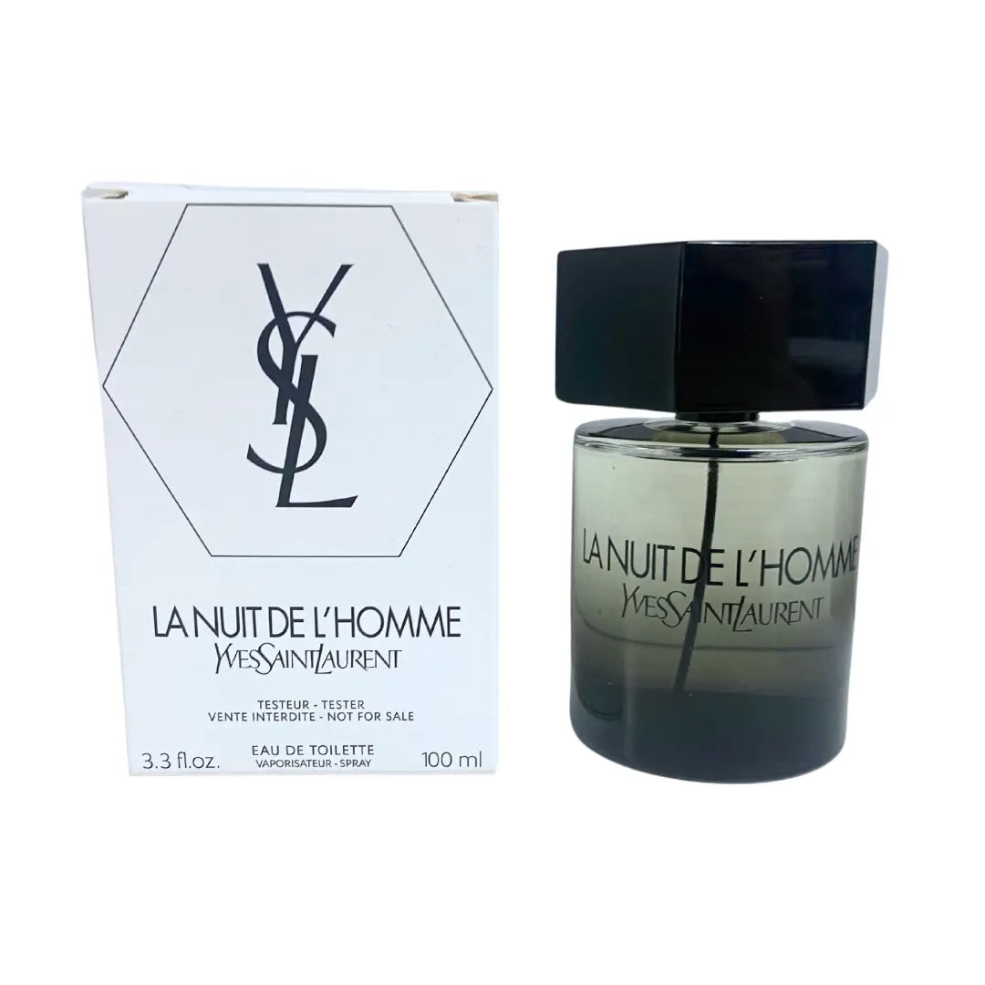 Yves Saint Laurent La Nuit de L'Homme Eau de Toilette Spray 100ml Tester Yves Saint Laurent