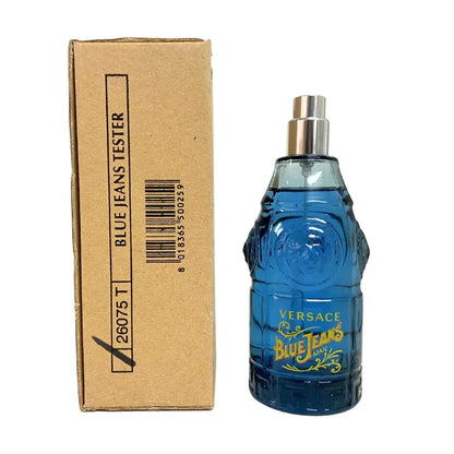 Versace Blue Jeans Eau de Toilette Spray 75ml for Him Tester NO LID Versace