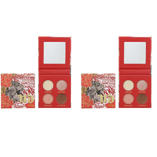 Pack of 2 Urban Decay Chinese New Year Limited Edition Eye Shadow Palette 4 x 0.9g