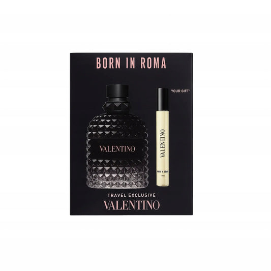 Valentino Uomo Born In Roma Gift Set Eau de Toilette 100ml + Eau de Toilette 10ml Valentino