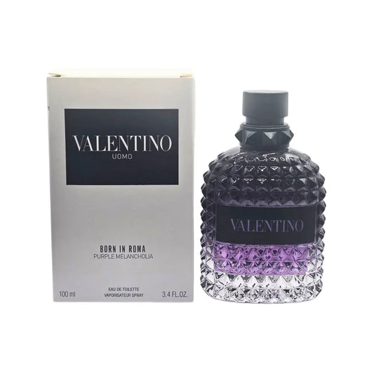Valentino Uomo Born In Roma Purple Melancholia Eau de Toilette Spray 100ml Tester Valentino