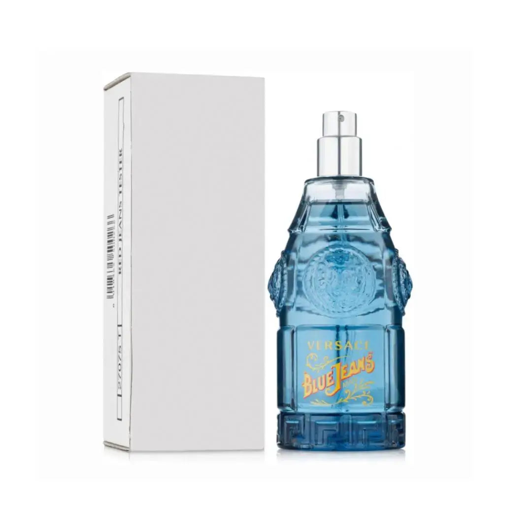 Versace Blue Jeans Eau de Toilette Spray 75ml for Him Tester NO LID Versace