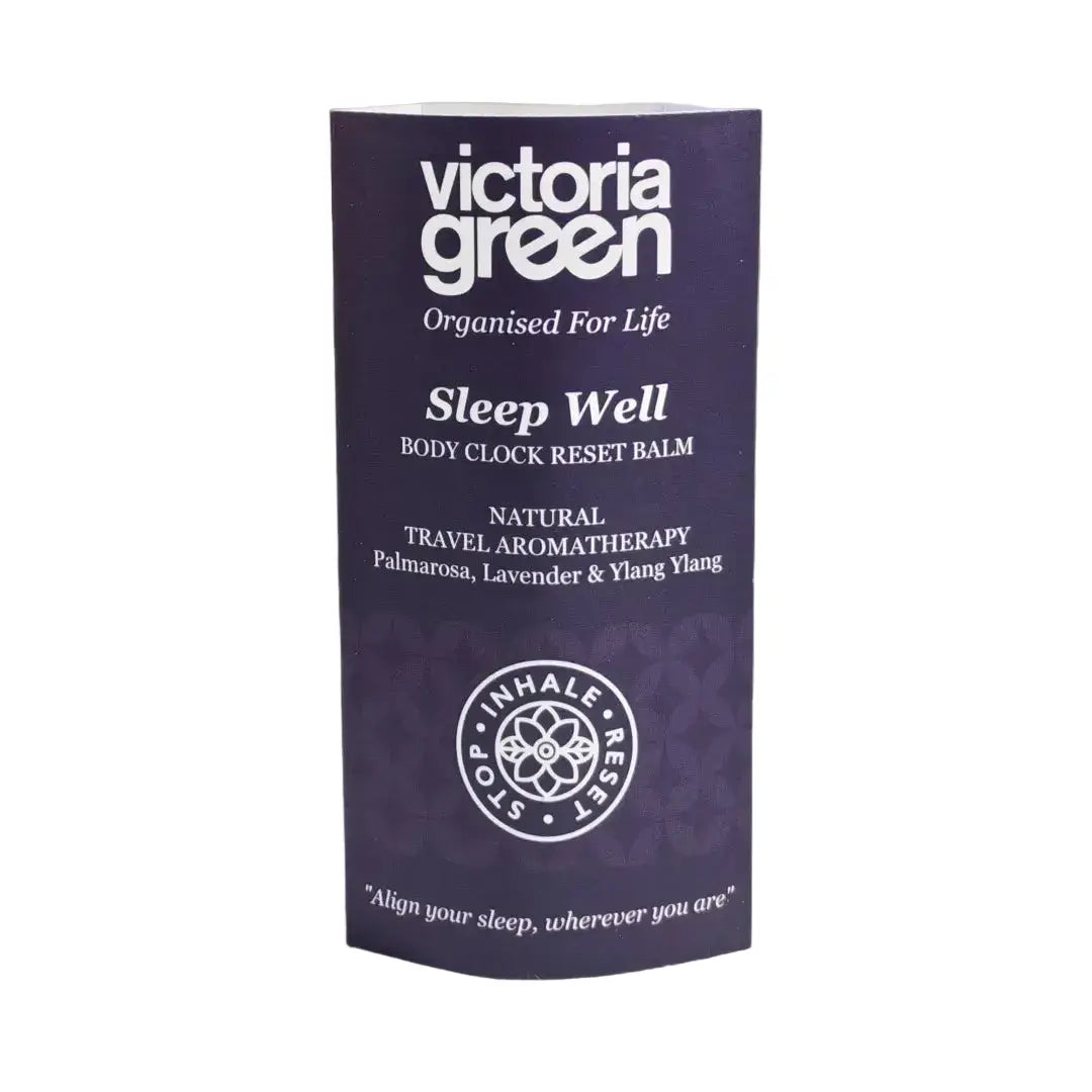 Sleep Well Body Clock Reset Balm Natural Travel Aromatherapy 1.5 g