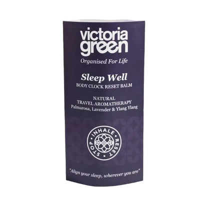 Sleep Well Body Clock Reset Balm Natural Travel Aromatherapy 1.5 g