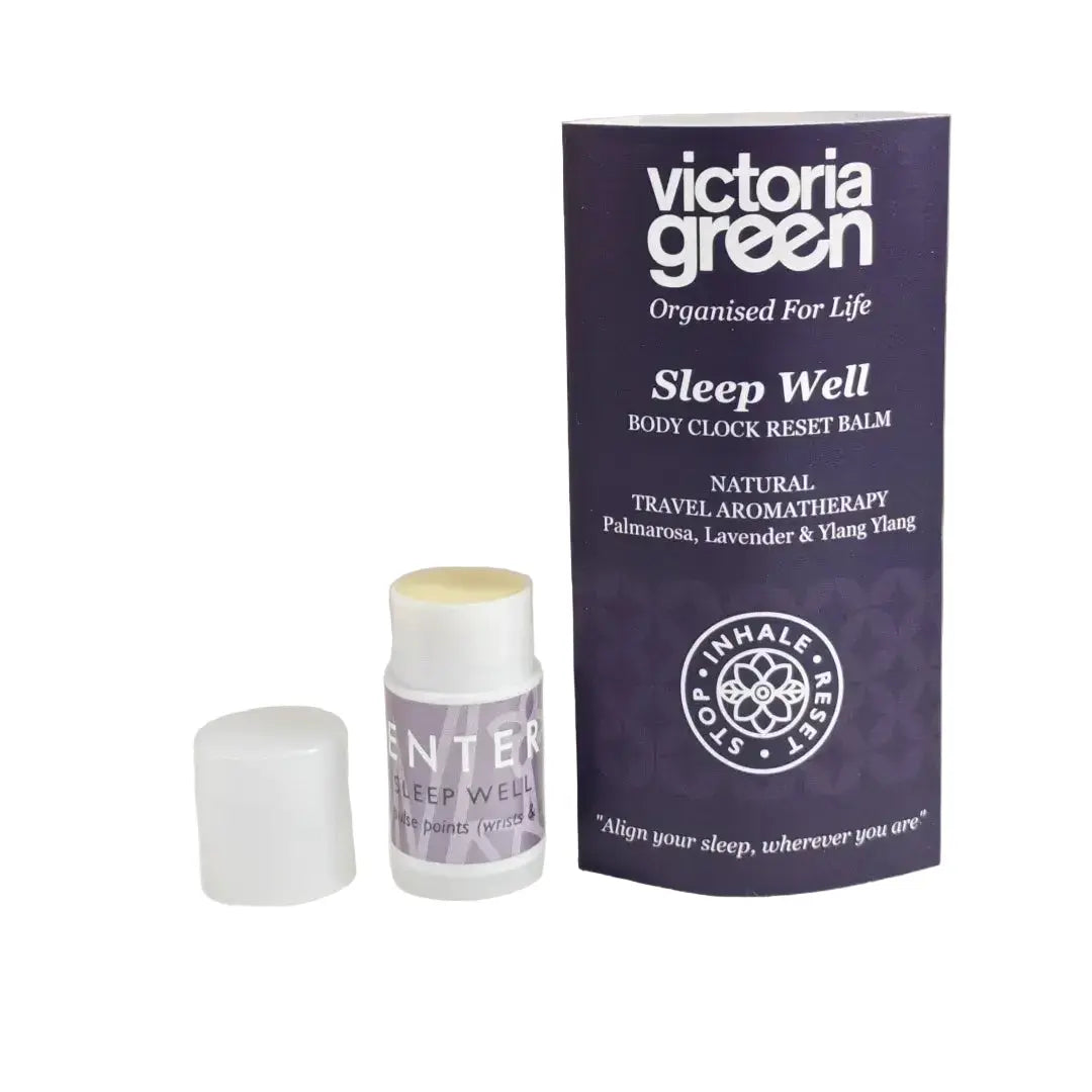 Sleep Well Body Clock Reset Balm Natural Travel Aromatherapy 1.5 g