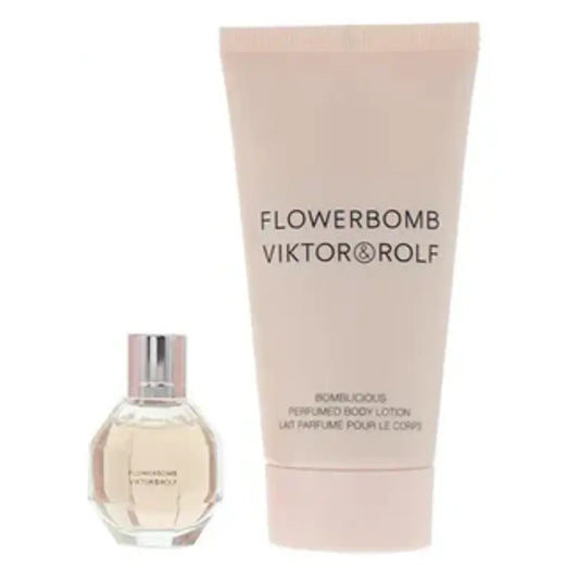 Viktor & Rolf Flowerbomb Gift Set Eau de Parfum 7ml + Body Lotion 50ml
