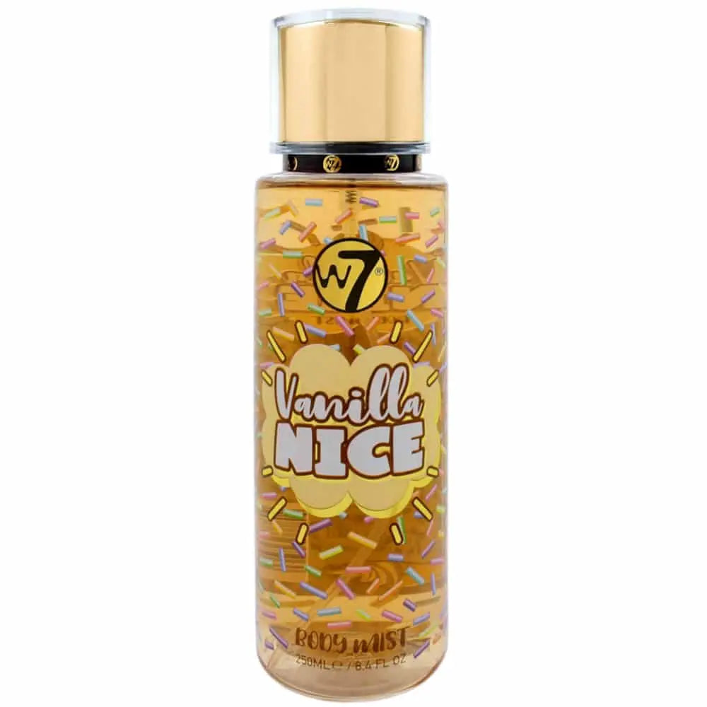 W7 Cosmetics Vanilla Nice Scented Body Mist 250ml