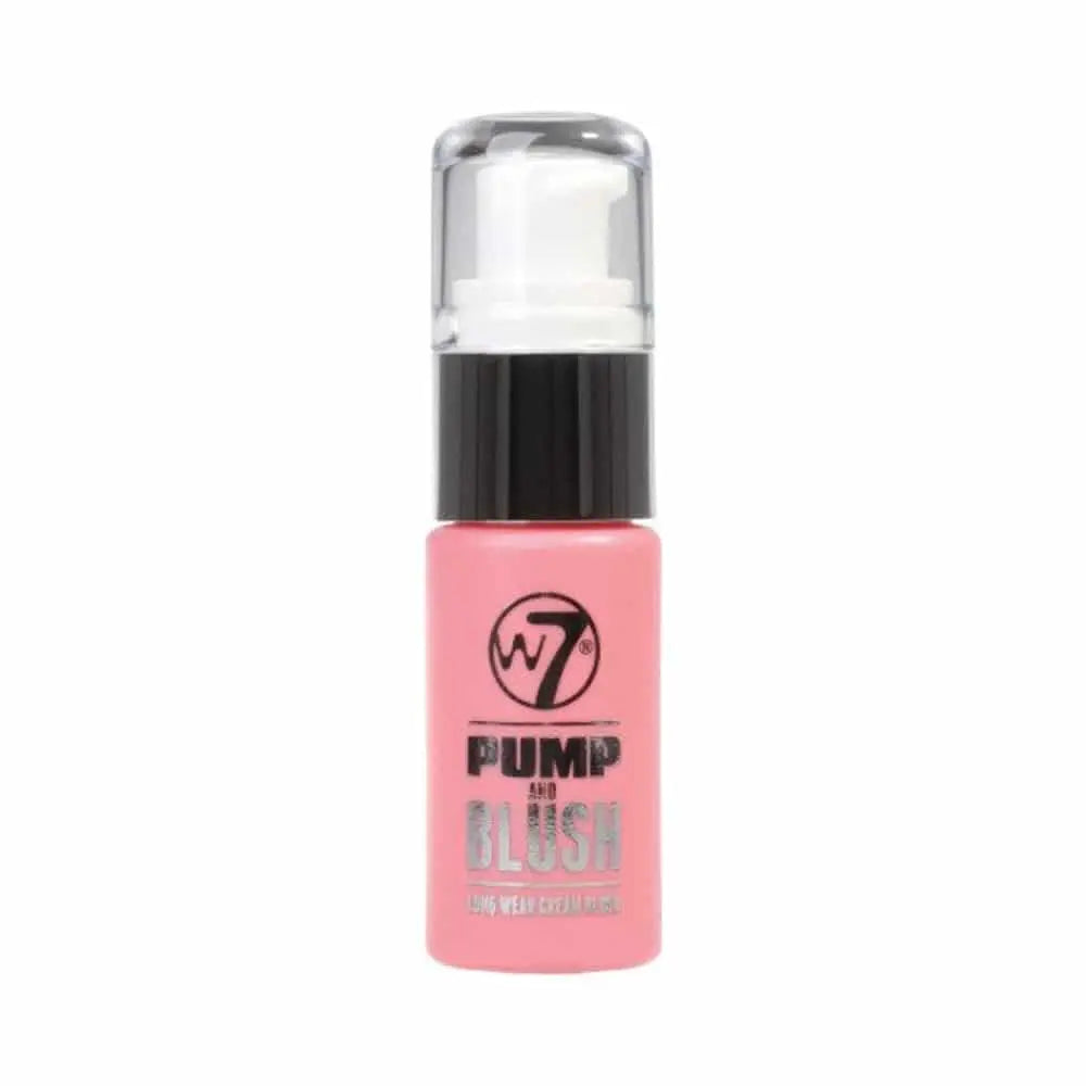 W7 Pump and Blush Long Wear Cream Blush 20ml - The Beauty Store