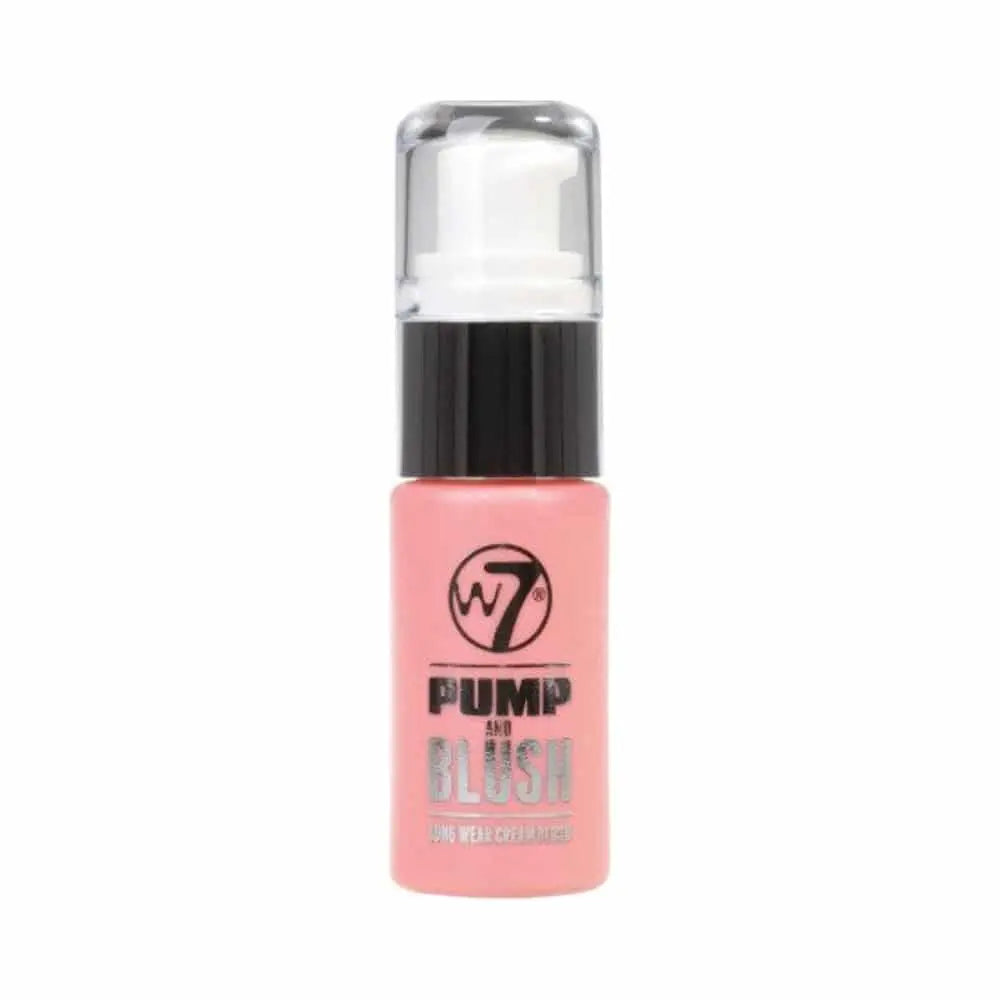 W7 Pump and Blush Long Wear Cream Blush 20ml - The Beauty Store