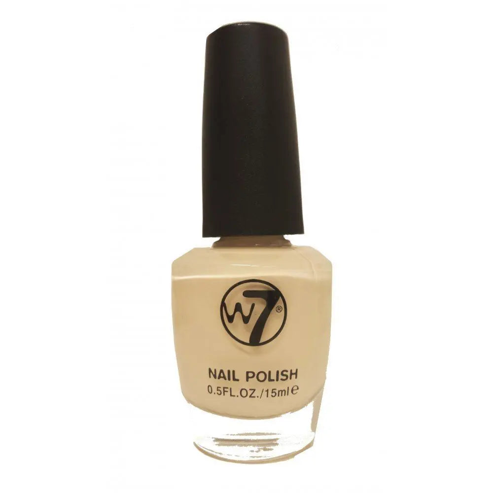 W7 Cosmetics Brown/Nude Nail Polish 15ml - Linen W7 Cosmetics